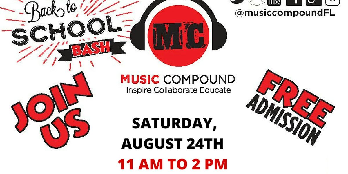 Back to School Bash and open house at Music Compound's new facility