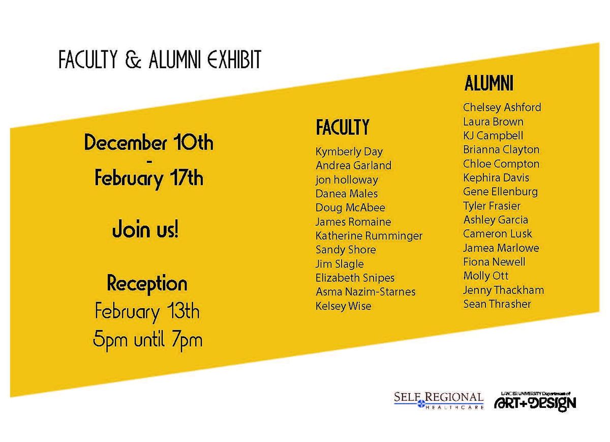 Faculty & Alumni Exhibit