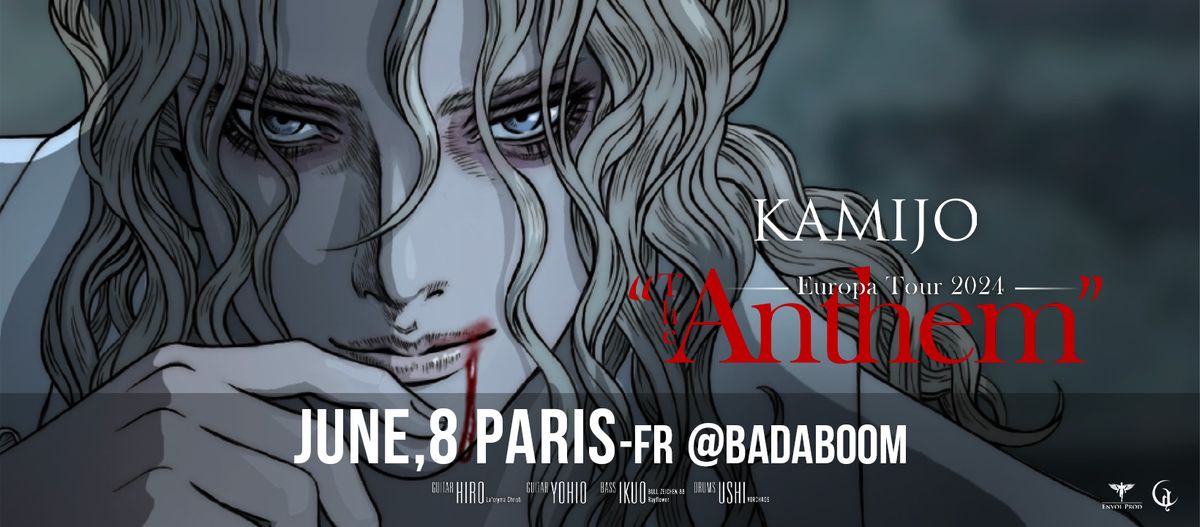 Kamijo en concert au Badaboum - Paris