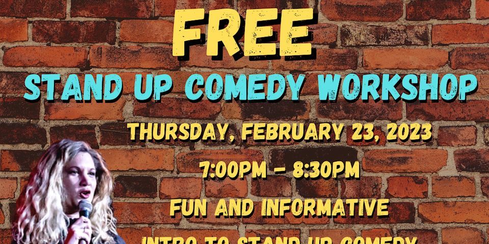FREE STAND UP COMEDY WORKSHOP