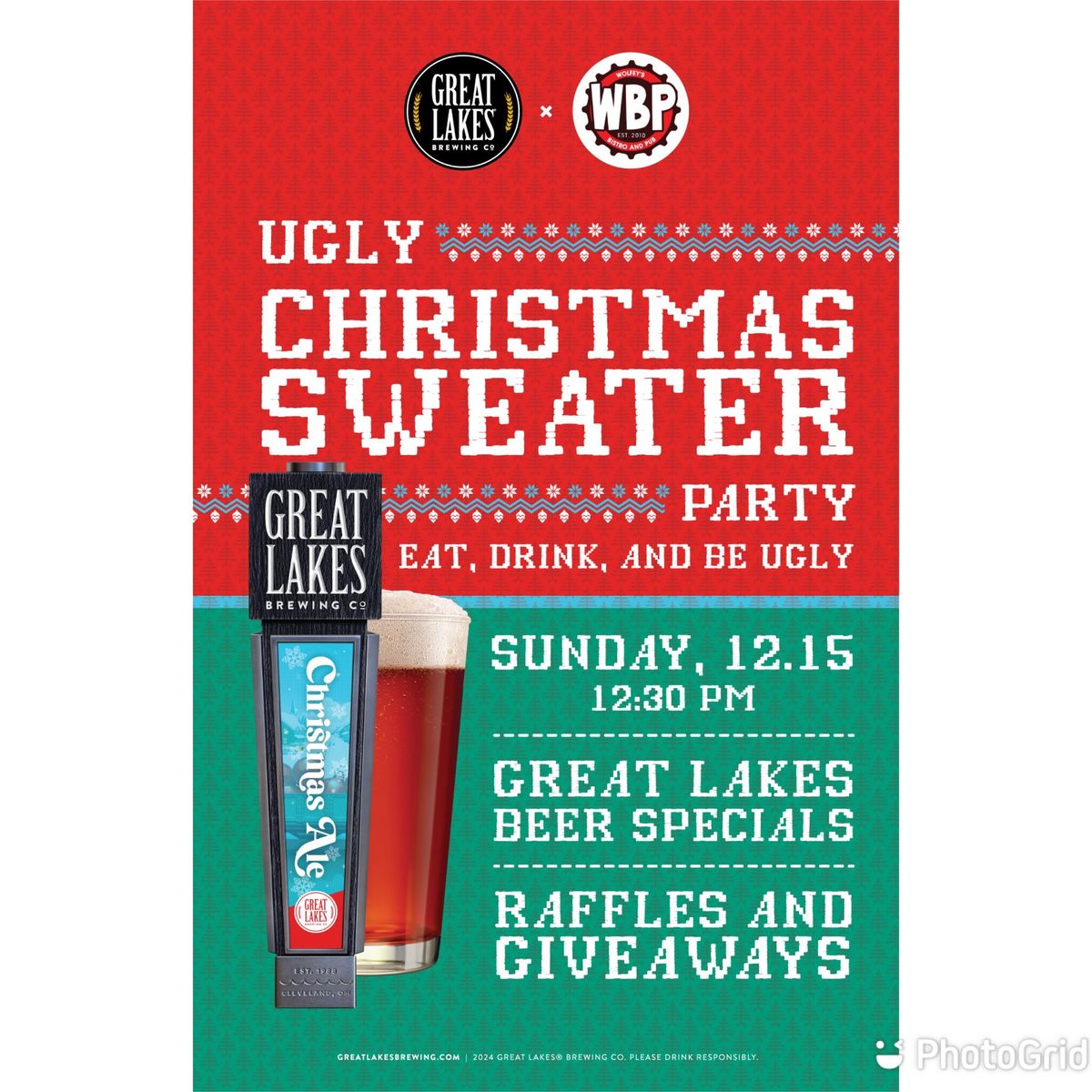 Wolfey's Annual Ugly Sweater Party\ud83c\udf89 