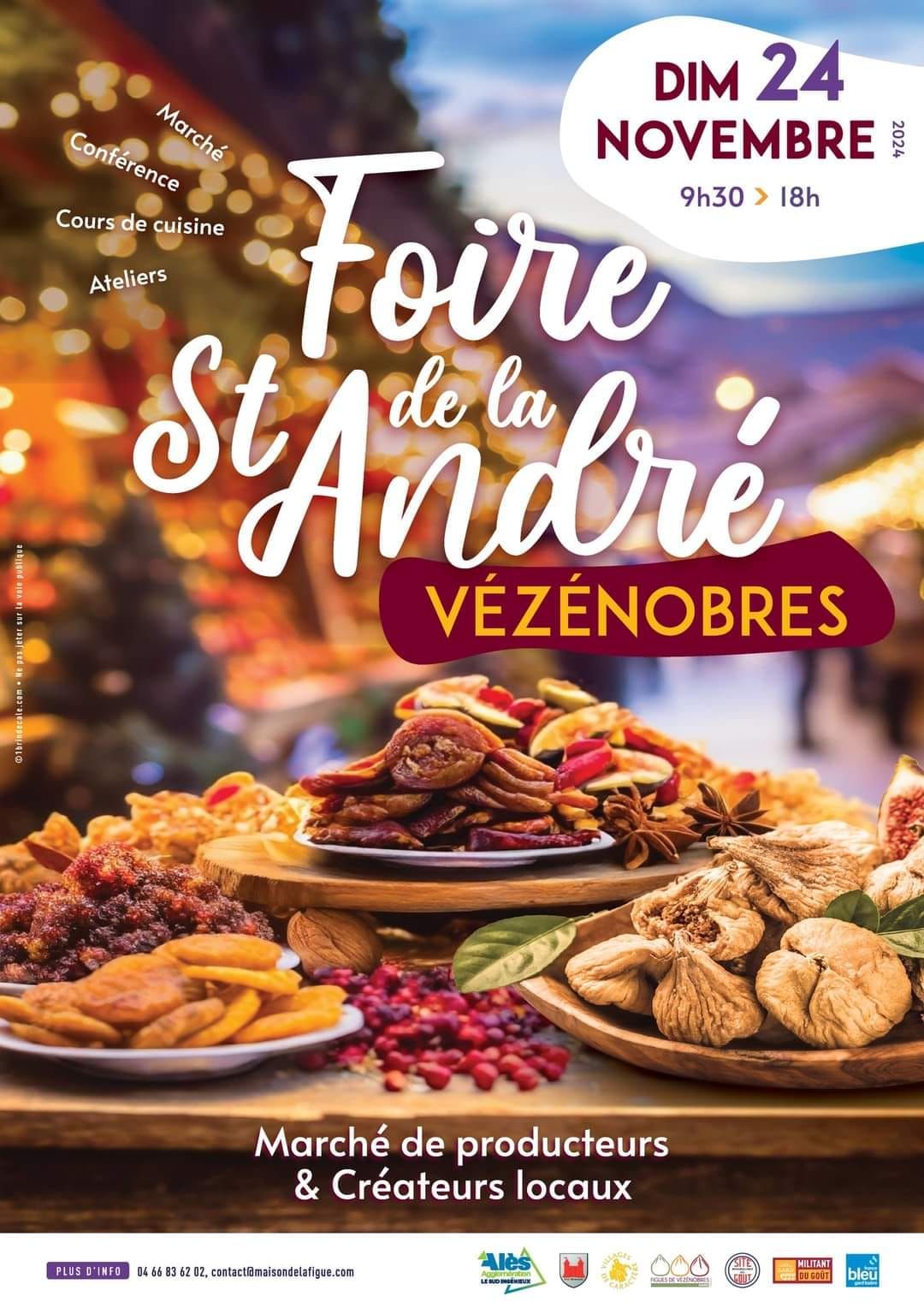 March\u00e9 de la foire de la St Andr\u00e9 Vezenobres 