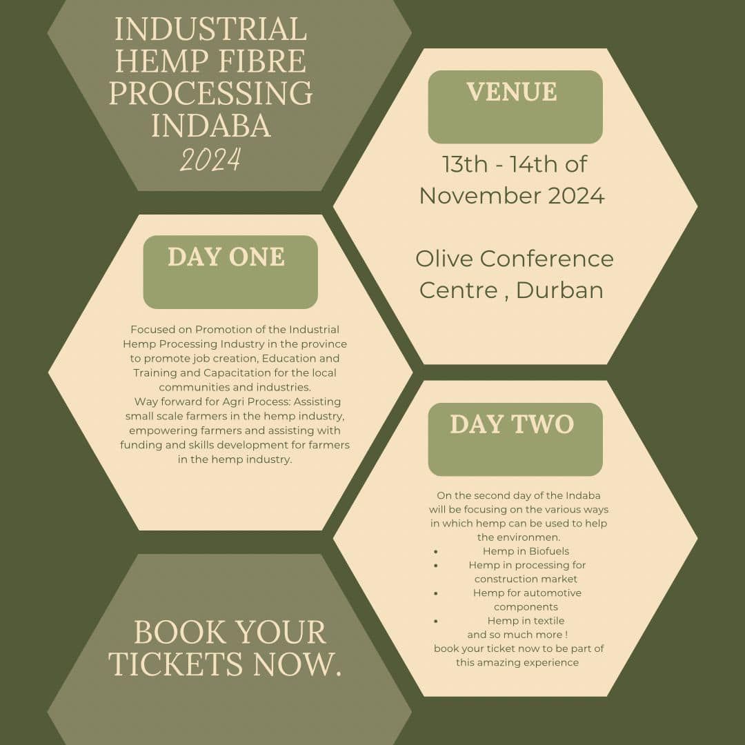 UNLEASHING THE POWER OF INDUSTRIAL HEMP PROCESSING INDABA 2024