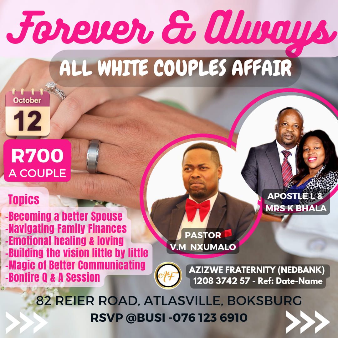 All white Couples Affair 2024