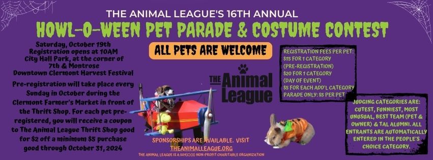 Howl-O-Ween Pet Parade & Costume Contest