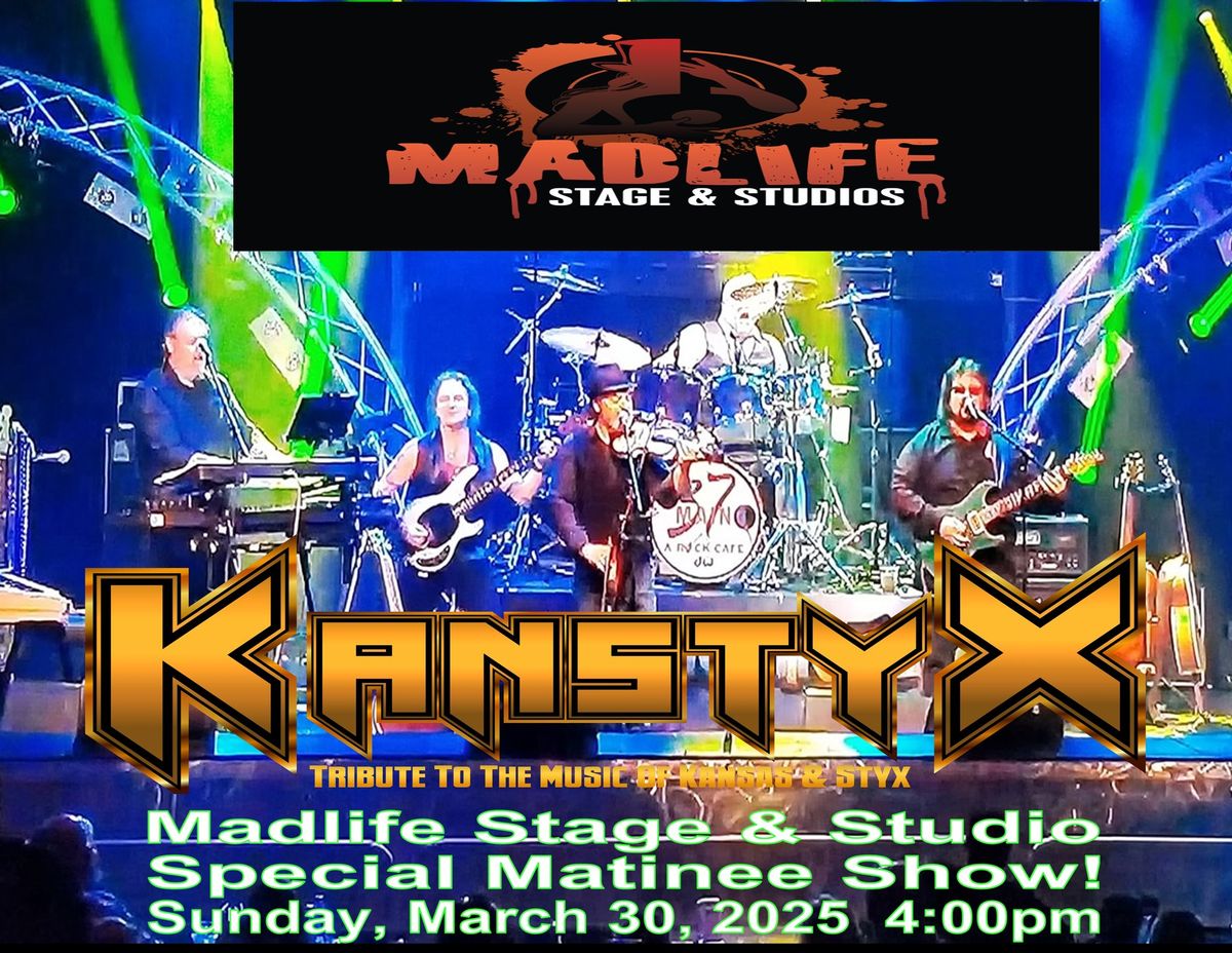 Kanstyx Live at Madlife for a special Sunday Matinee performance!