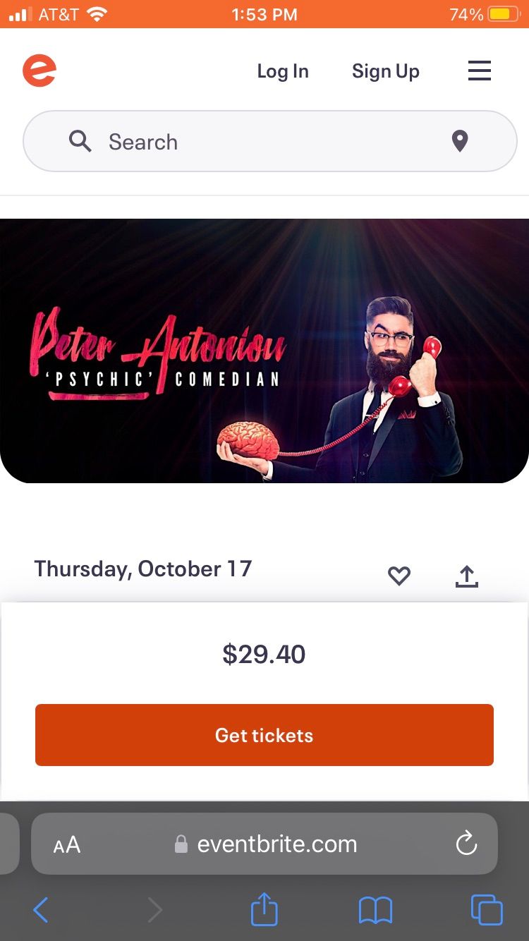 Psychic Comedian Peter Antonoiu