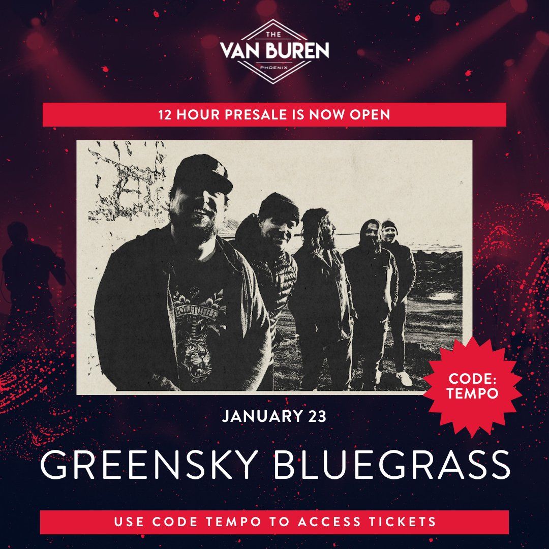 Greensky Bluegrass at The Van Buren