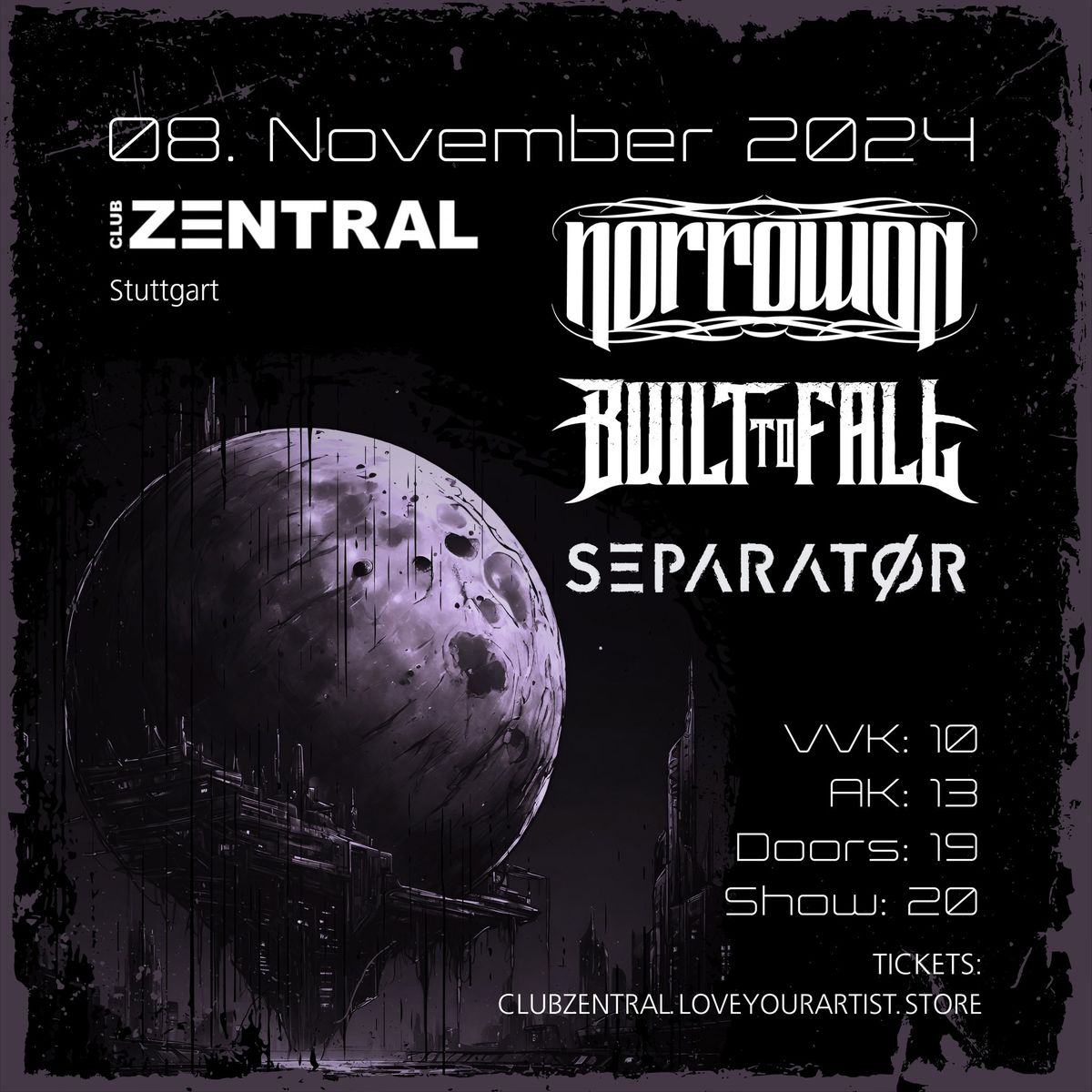 NORROWON | BUILT TO FALL | SEPARAT\u00d8R