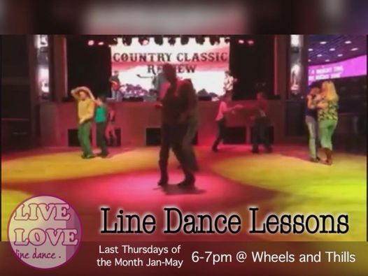 Live Love Line Dance @ Wheels and Thrills, Wheels and Thrills, Owasso ...