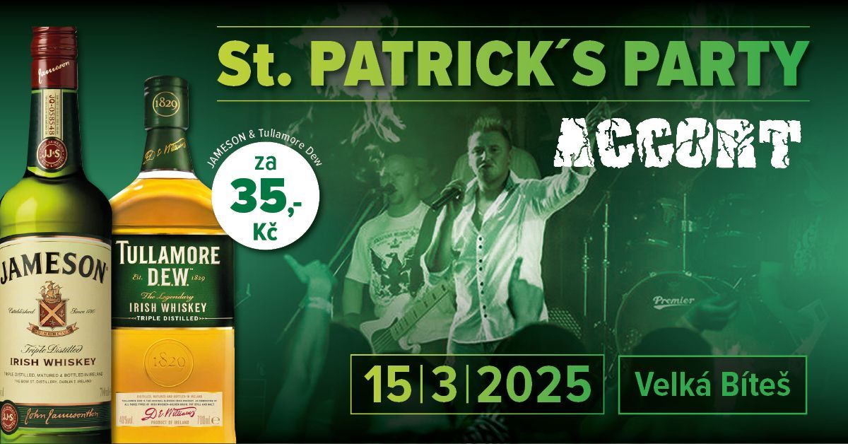 Accort \/\/ VELK\u00c1 B\u00cdTE\u0160 \/\/ ST. Patrick\u00b4s party!!!