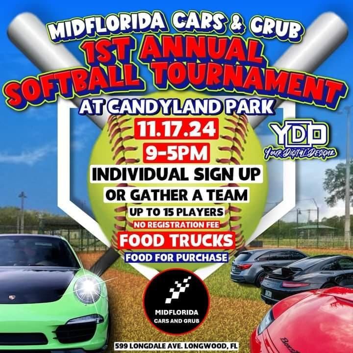 Midflorida Cars and Grub: 1st Annual Softball Tournament 