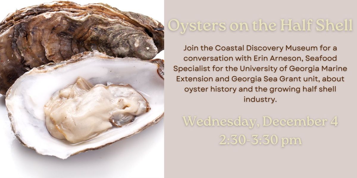 Oysters on the Half Shell - Discovery Lecture