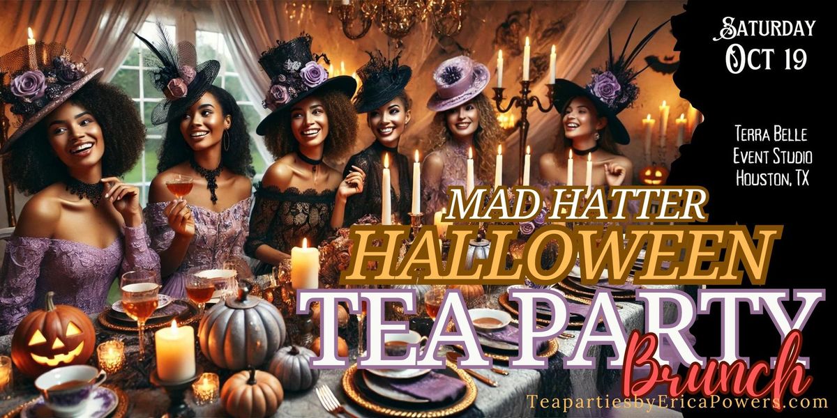 Mad Hatter Halloween Tea Party Brunch