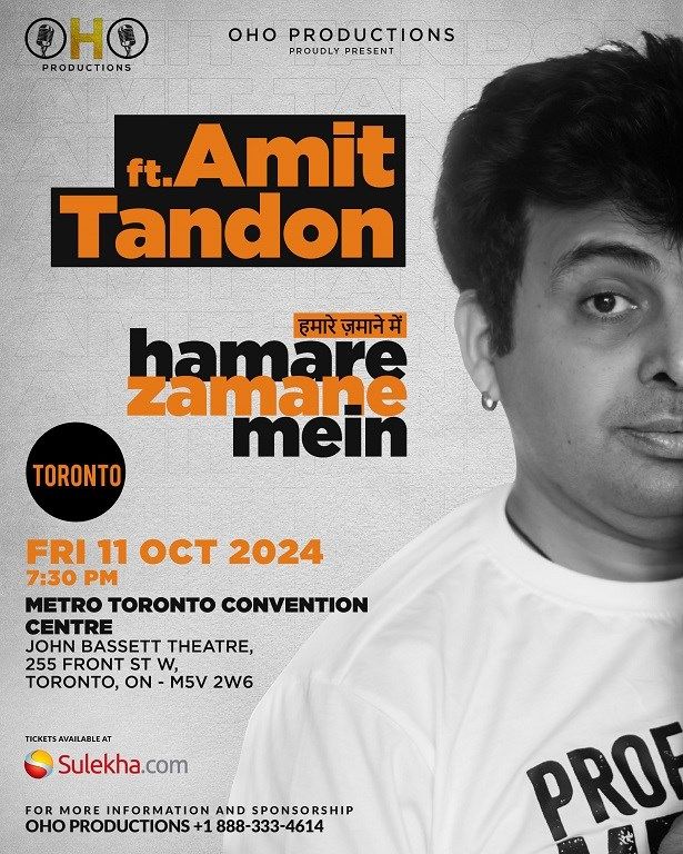 Hamare Zamane Mein By Amit Tandon Live in Toronto 2024