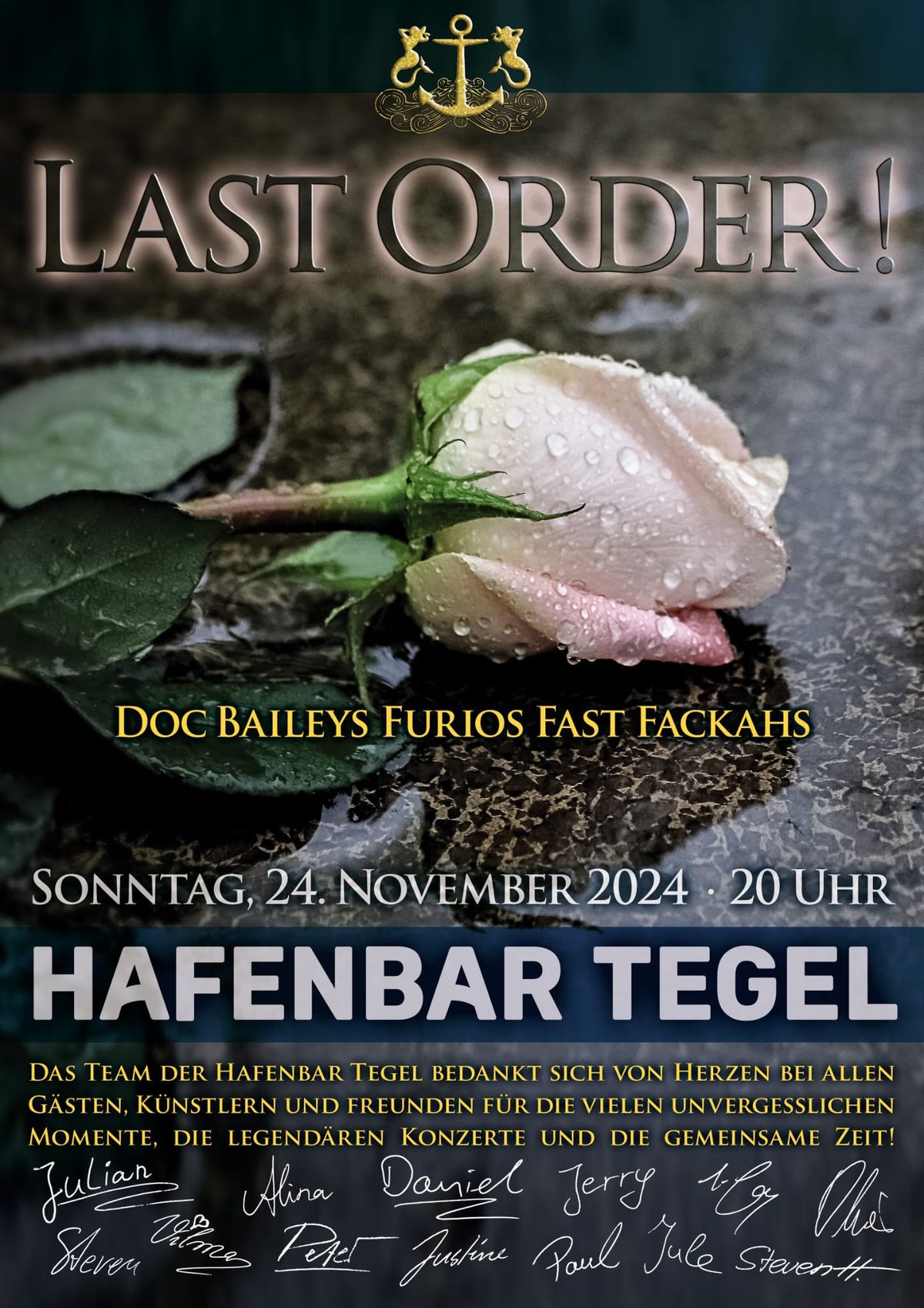 Hafenbar Tegel - Last Order