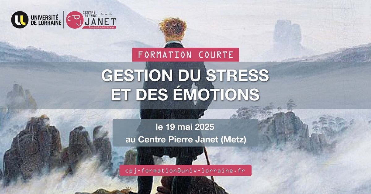 Formation Courte "Gestion du stress et des \u00e9motions"