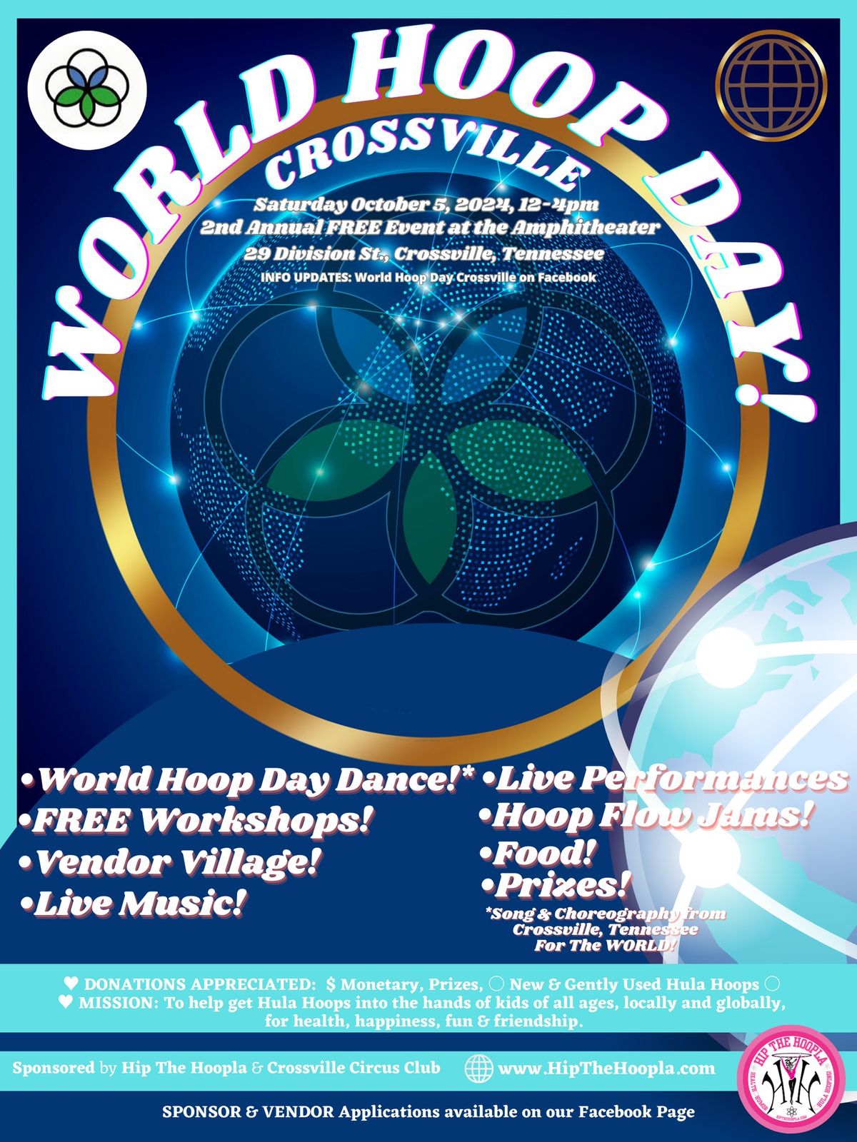 WORLD HOOP DAY - Crossville Tennessee