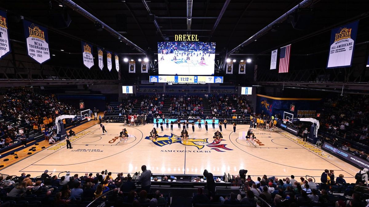 Parking Hampton Pirates at Drexel Dragons Mens Basketball