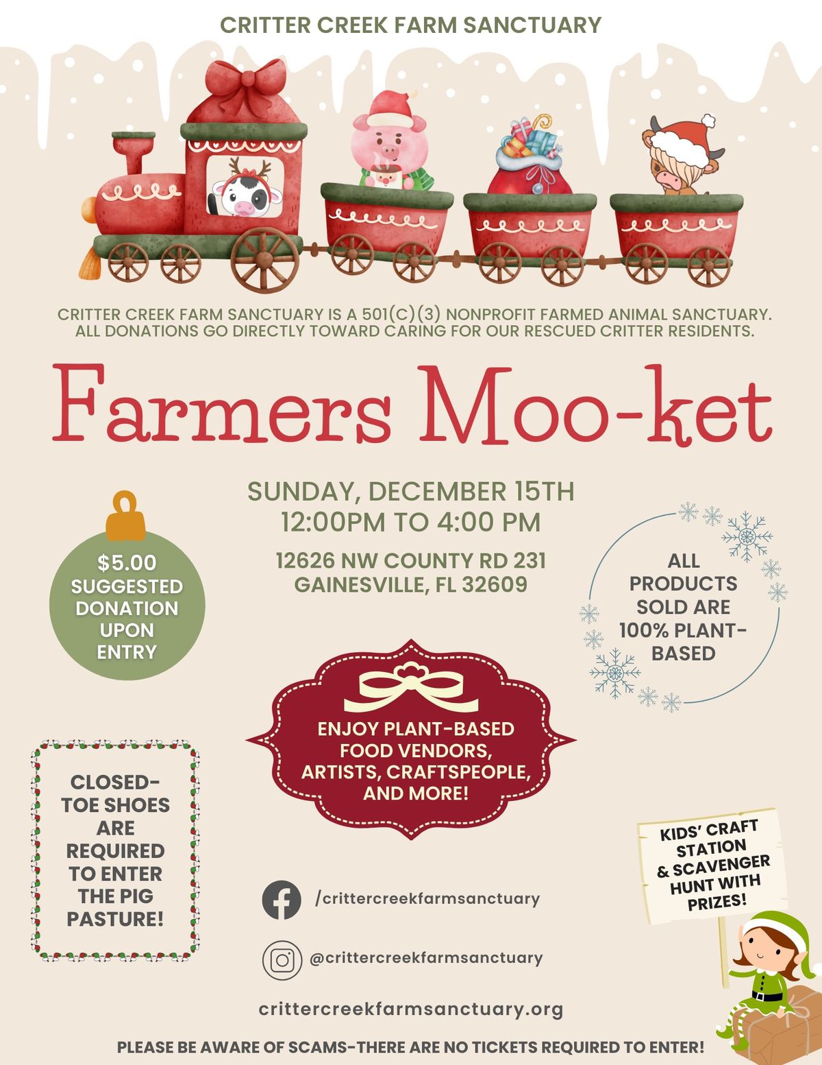 December Farmers Moo-ket