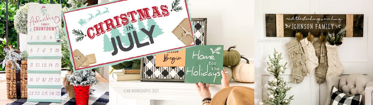 Christmas in July ? Holiday DIY Projects