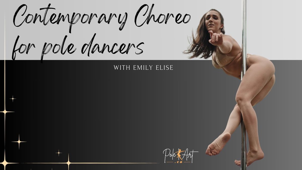 Contemporary Choreo for pole dancers workshop