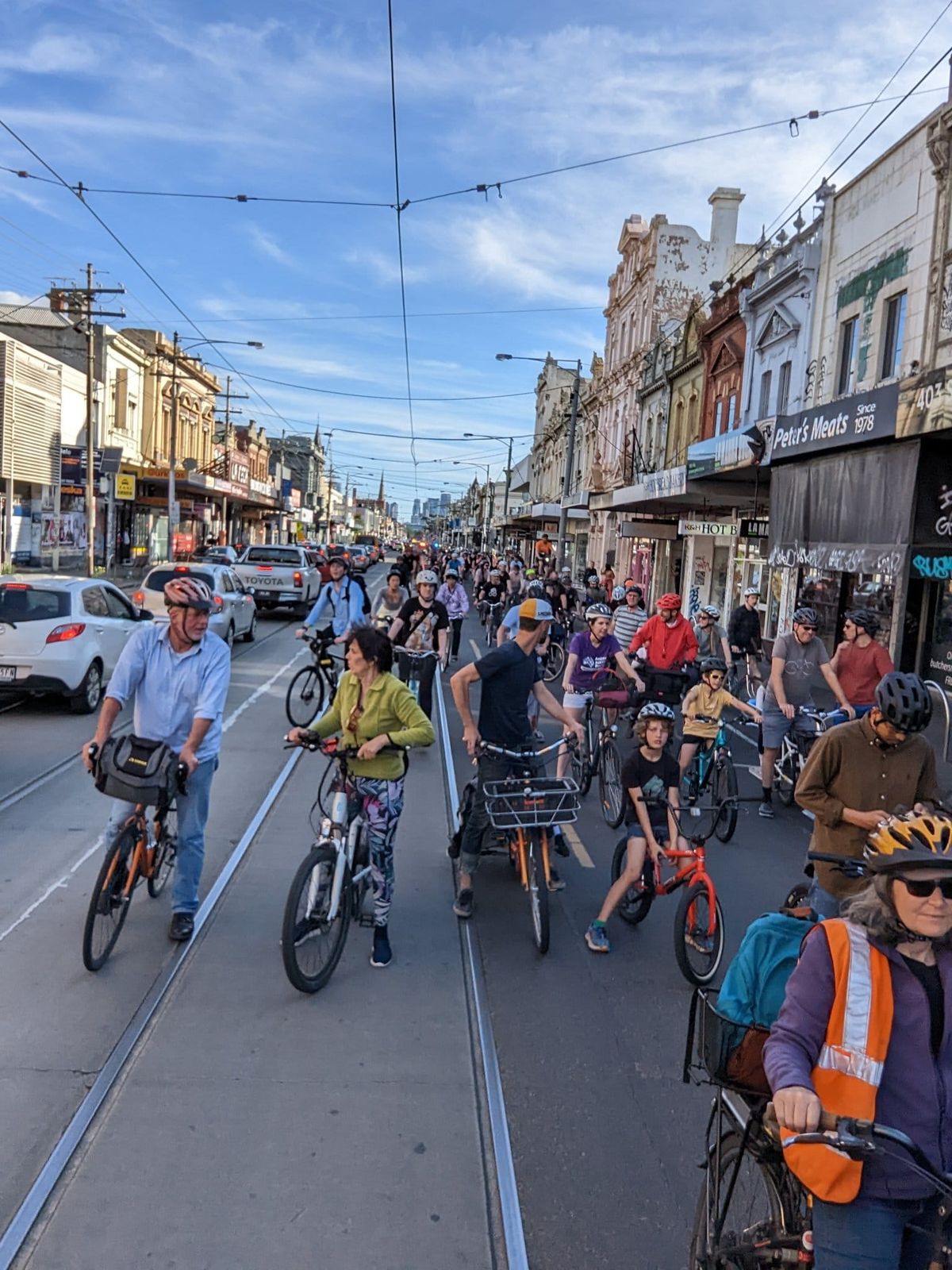 Critical Mass Sydney Road 