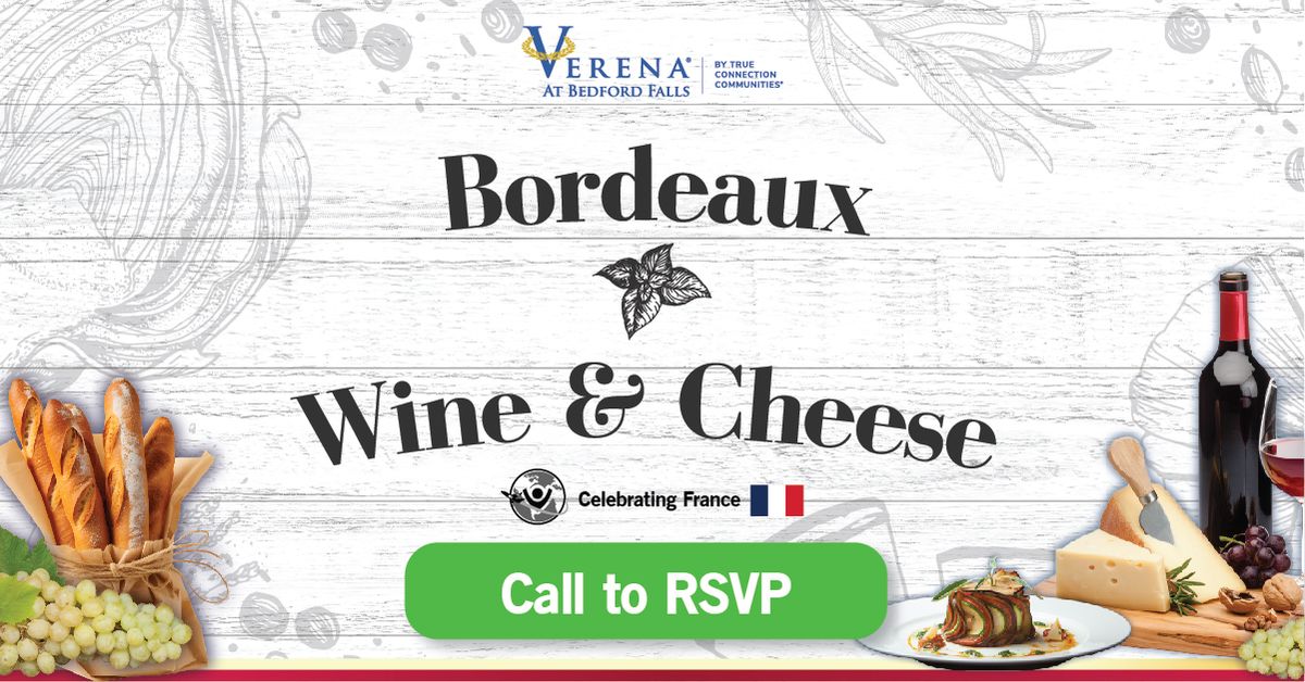 Bordeaux Wine & Cheese Event