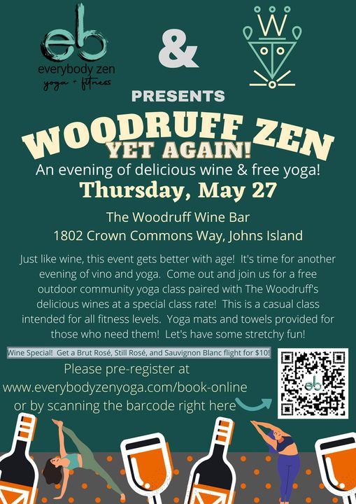 Woodruff Zen, Yet Again!, Tickets zoeken, Johns Island, 27 May 2021