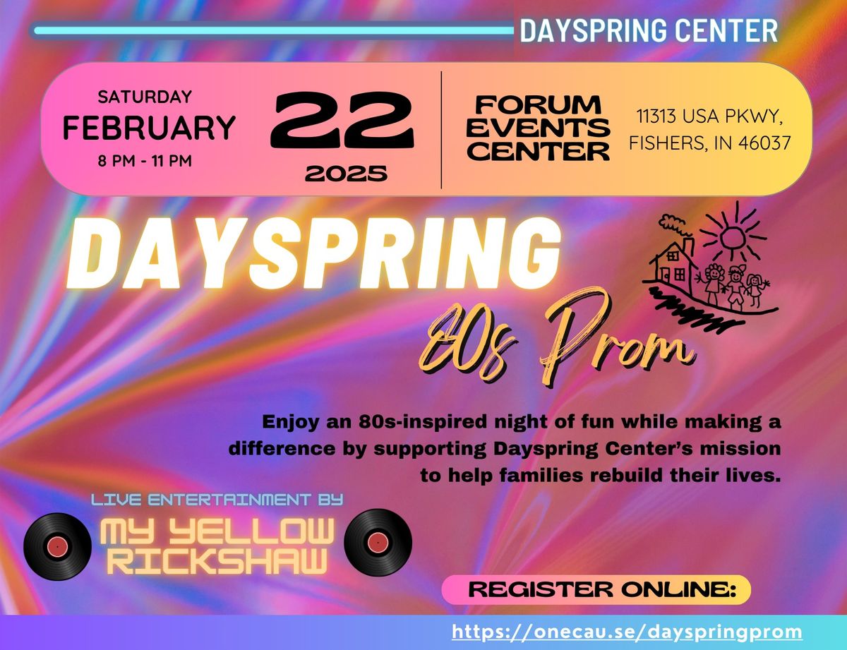 Step Back into the 80s at Dayspring\u2019s 80s Prom