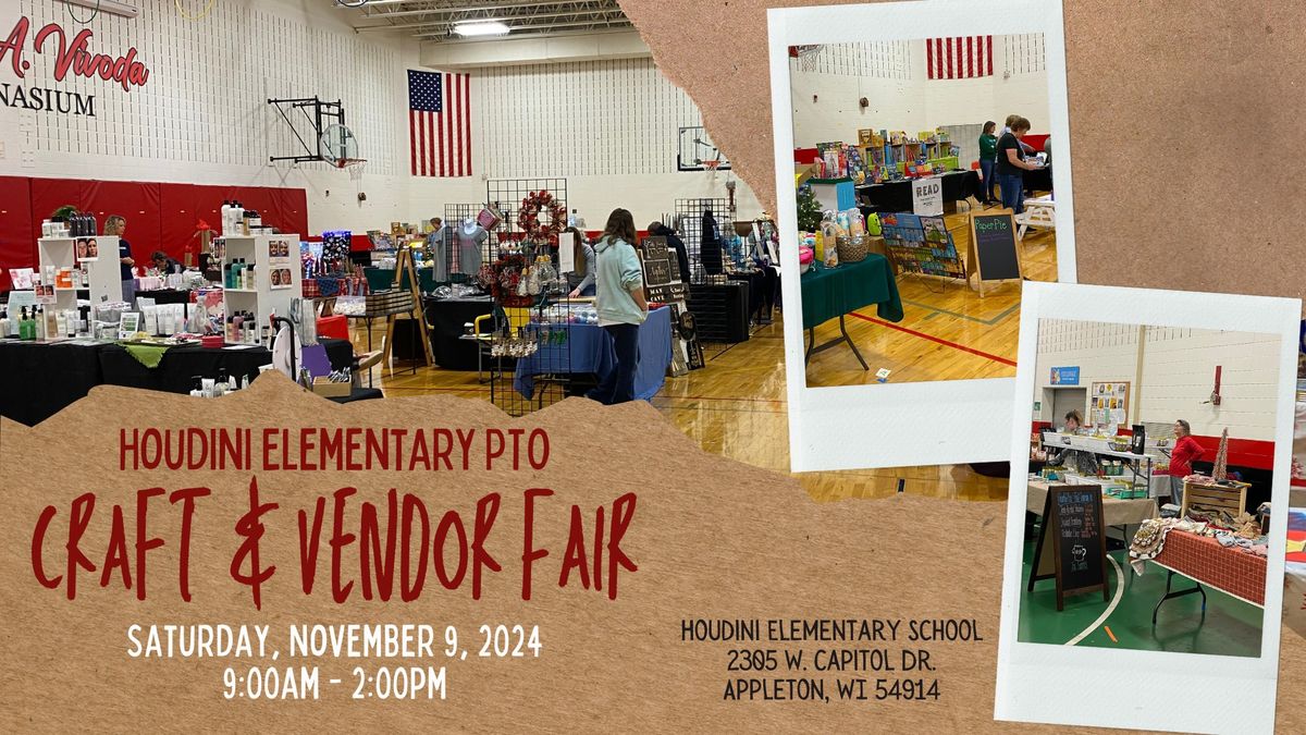 Houdini Elementary PTO Craft & Vendor Fair