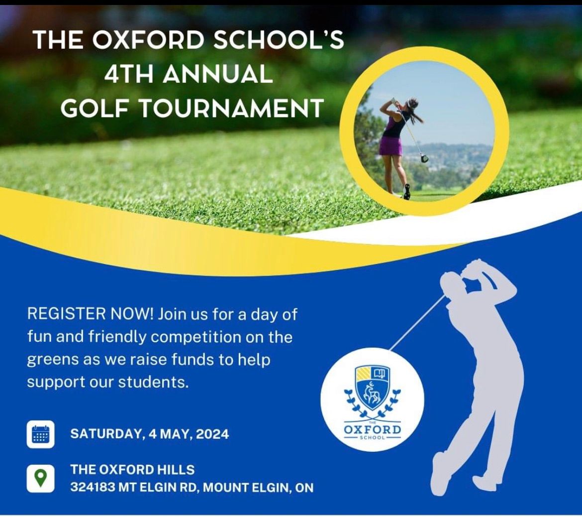 Heart FM presents The Oxford School's 4th Annual Golf Tournament