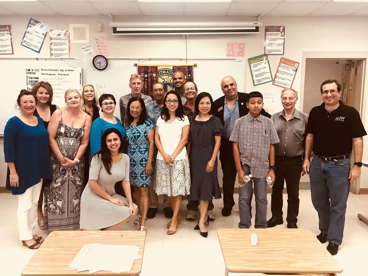 A Better Speaker at West Boca Toastmasters, Olympic Heights