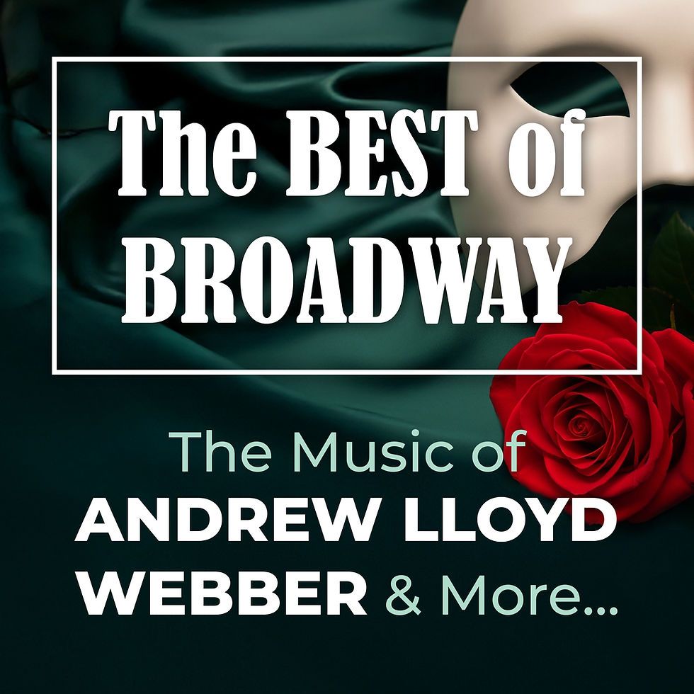 Best of Broadway - The Music of Andrew Lloyd Weber and More at Aventura Arts and Cultural Center