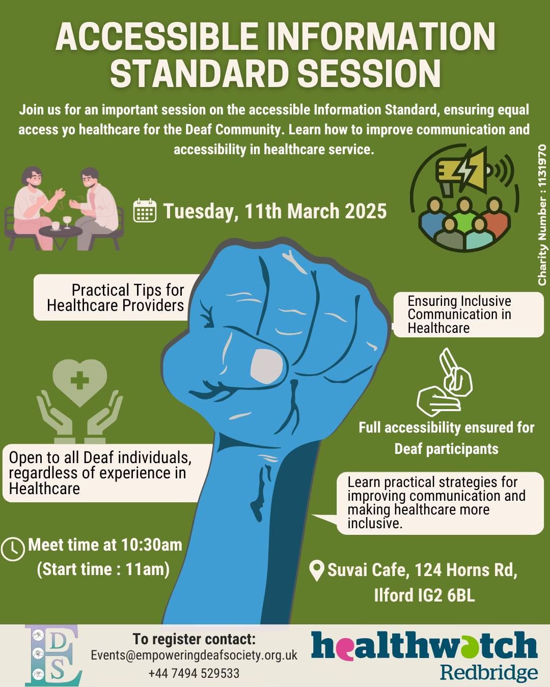 Accessible Information Standard Session