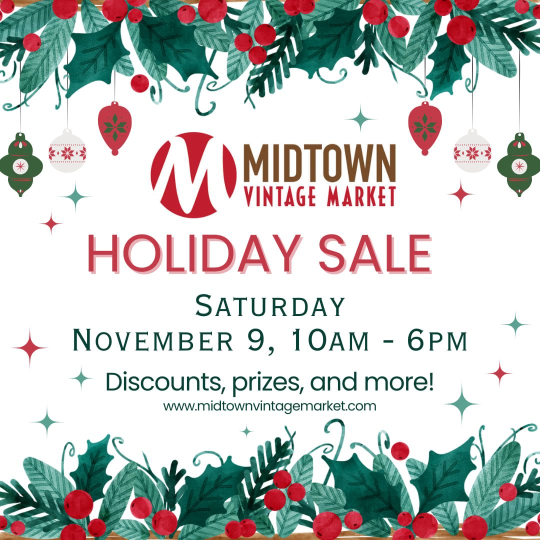 Midtown Vintage Market's Holiday Sale