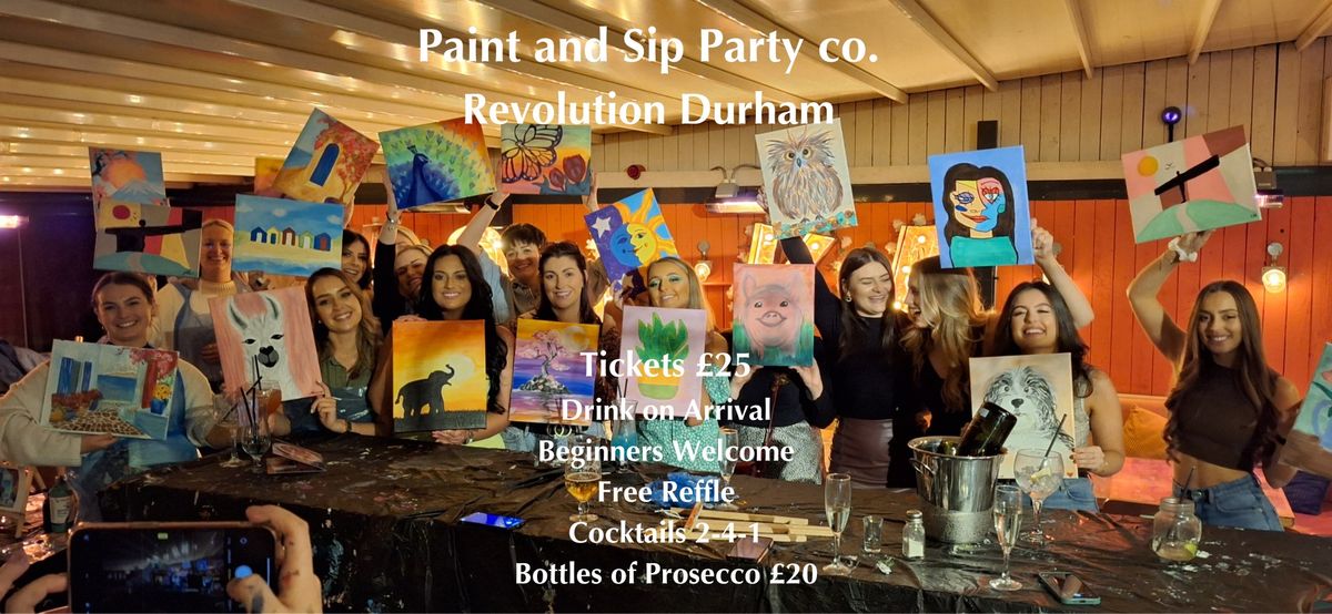 Paint Sip Durham Revolution