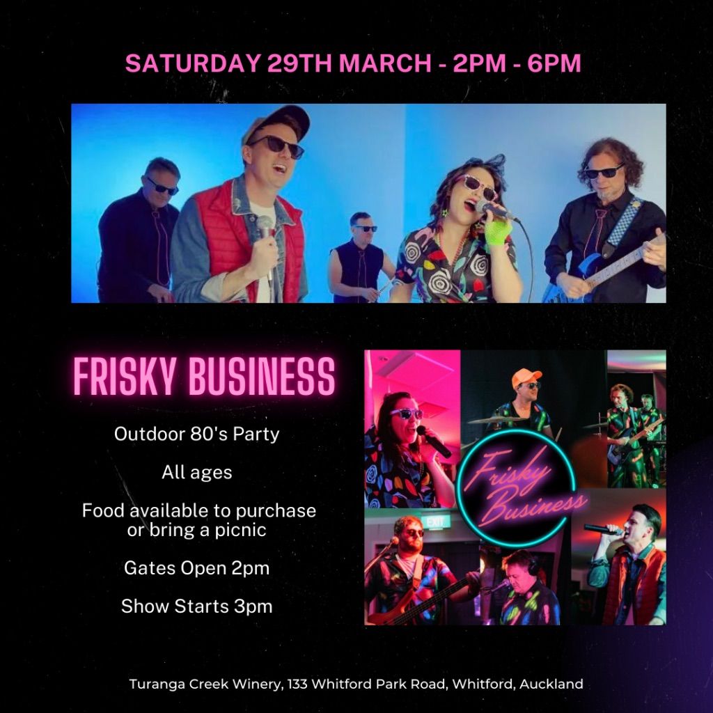 Frisky Business 80\u2019s Outdoor Concert