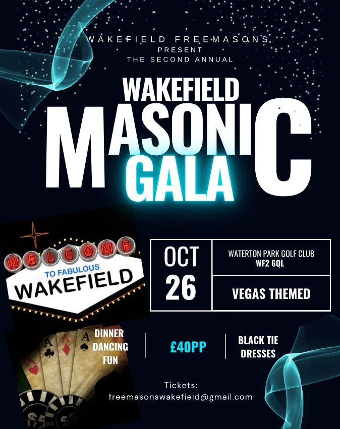 2nd Annual Wakefield Masonic Gala