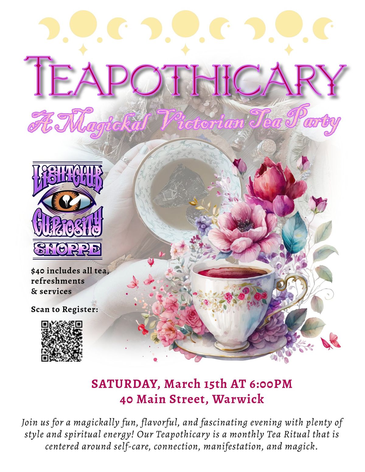 Teapothicary: A Victorian-Style Witch's Tea Party