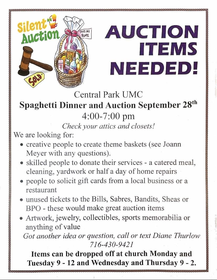 Spaghetti Dinner & Silent Auction