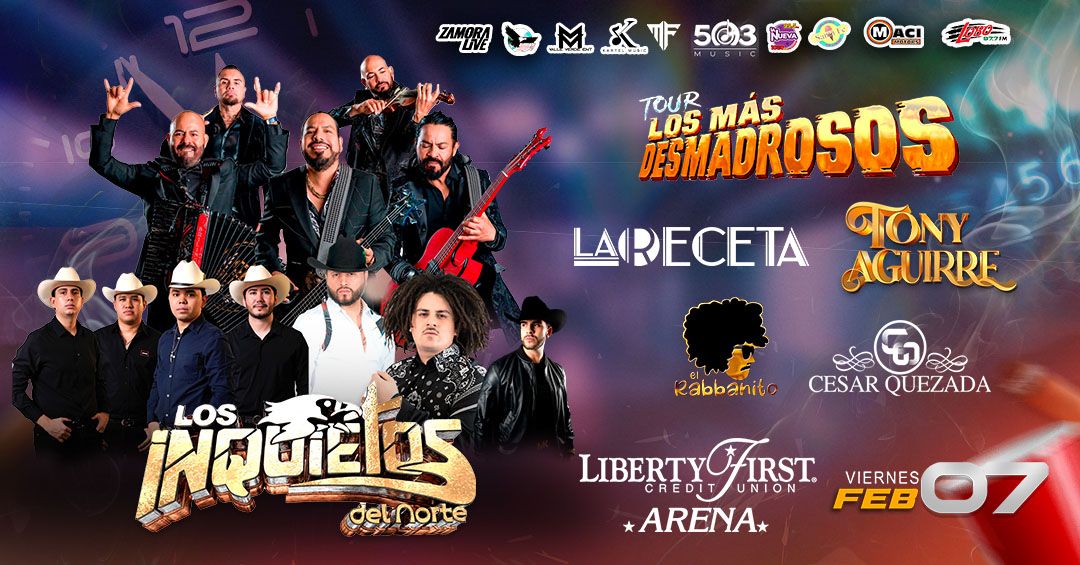 02.07.25 - Los Inquietos del Norte - Liberty First Arena - Nebraska