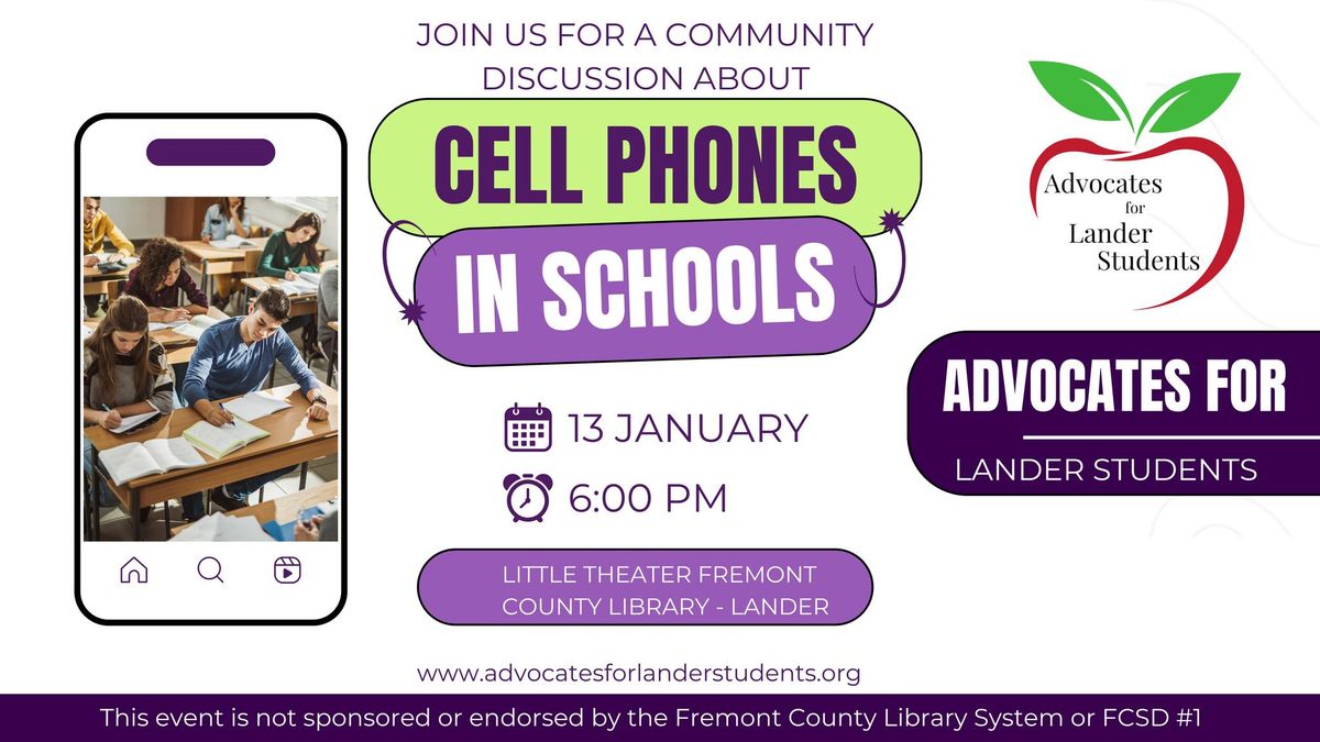 Community Discussion on Cell Phone Usage in Schools