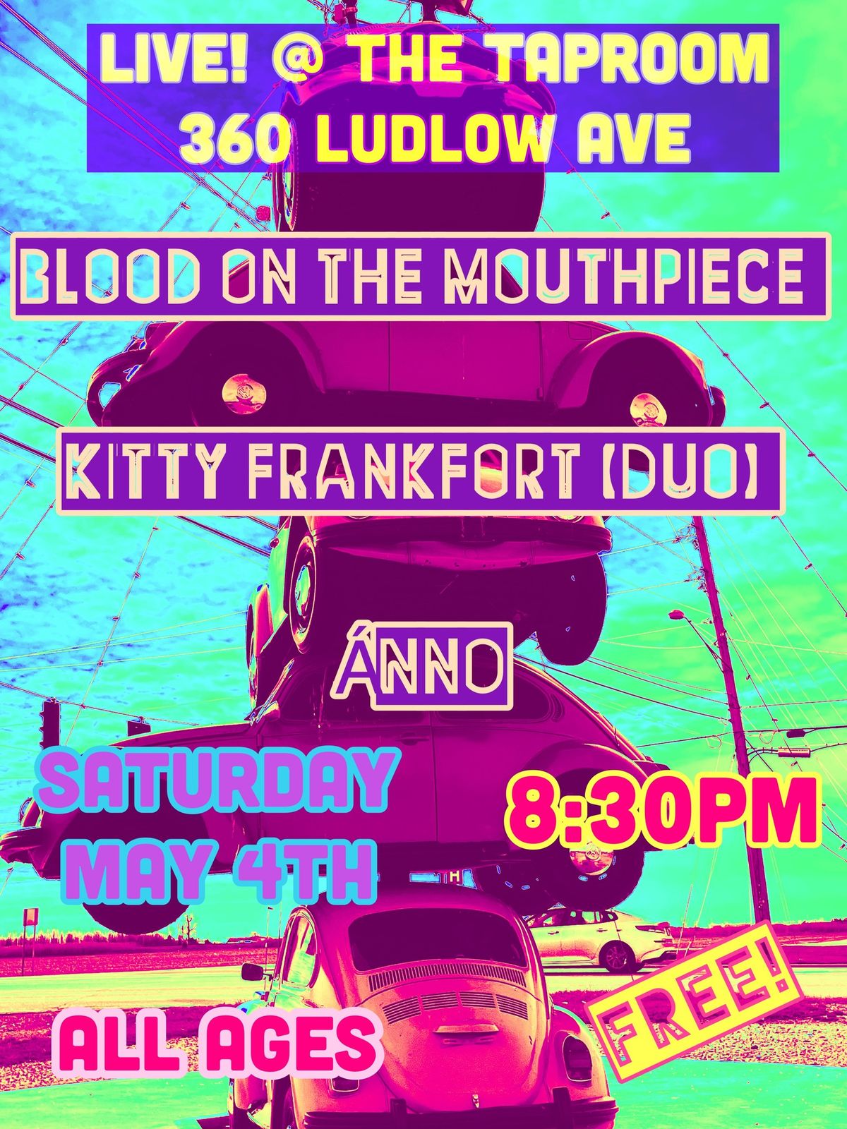Kitty Frankfort, Anno, Blood on the Mouthpiece