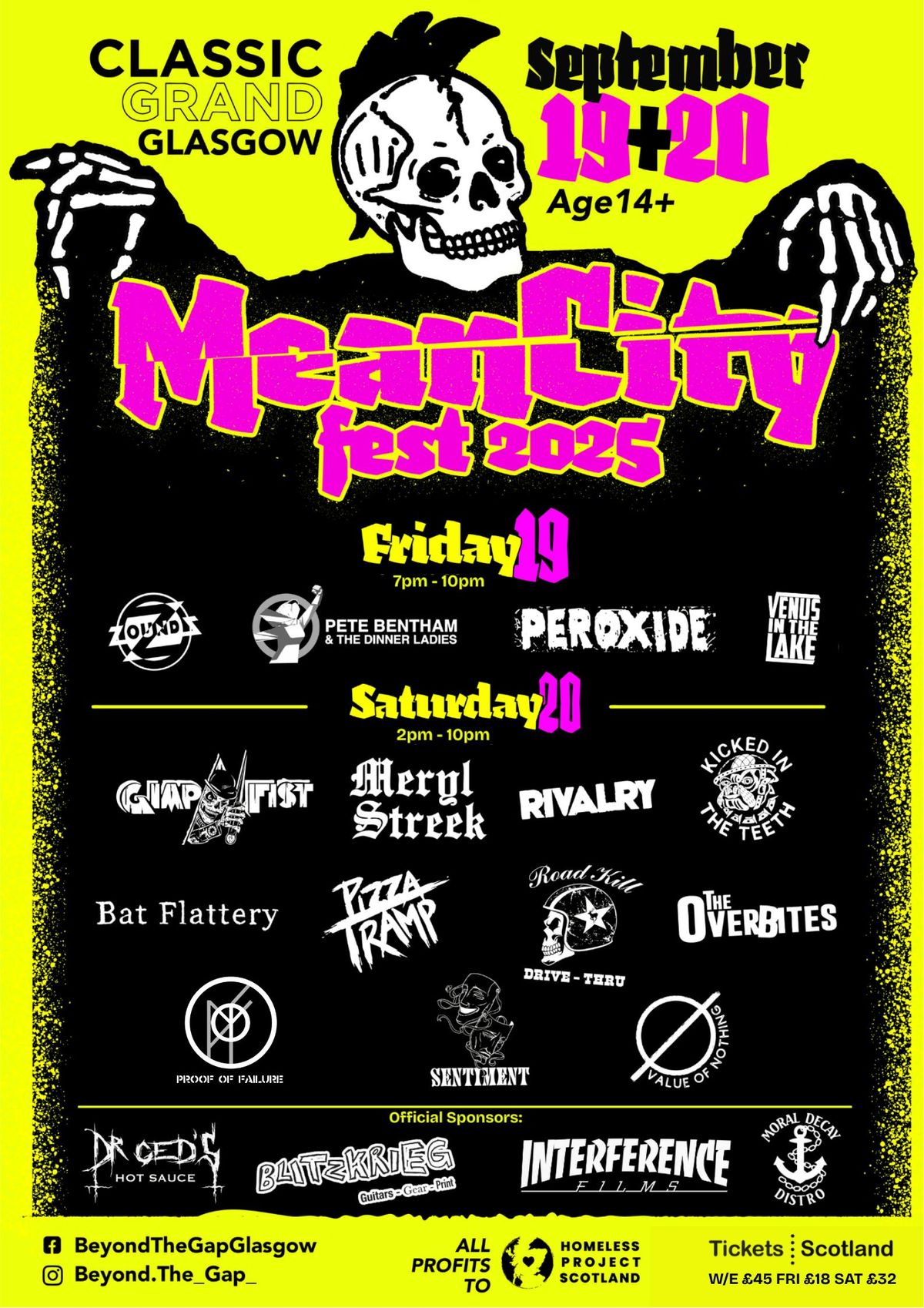 Beyond the Gap Presents: Mean City Fest