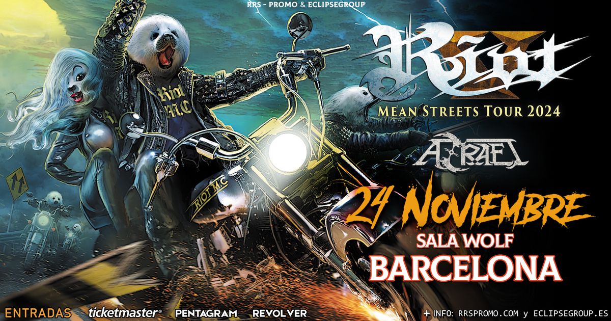 Riot V + Azrael | Barcelona