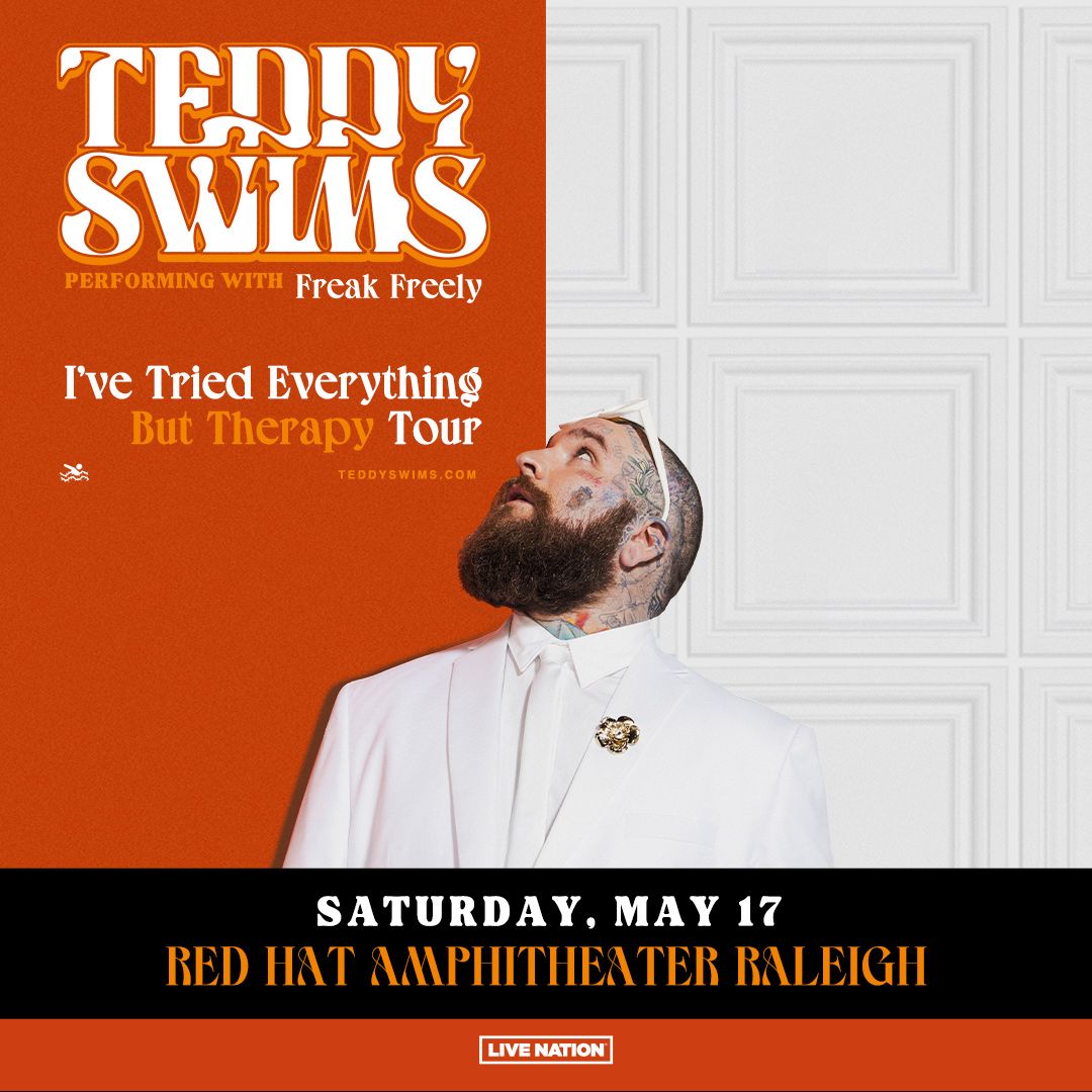 Teddy Swims at Red Hat Amphitheater