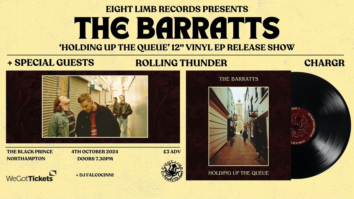 The Barratts vinyl EP release show