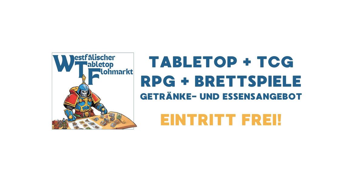 2. Westf\u00e4lischer Tabletop Flohmarkt