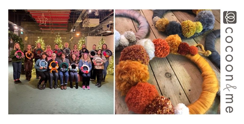 Pom Pom Wreath Workshop